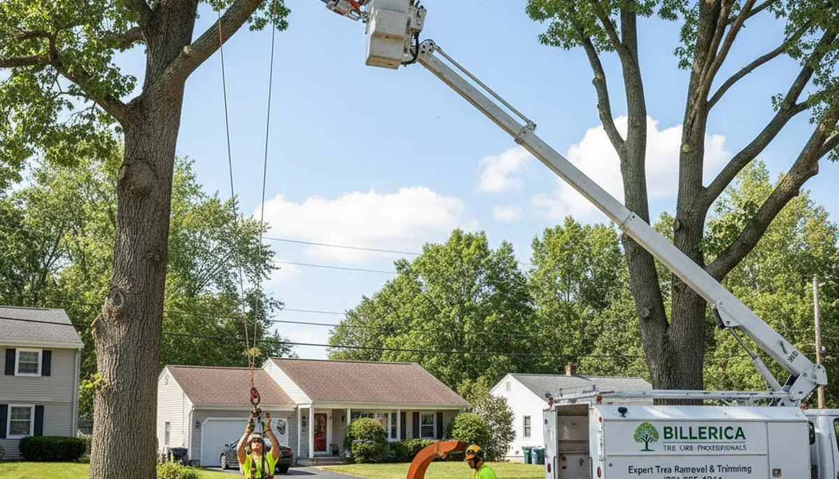 Professional tree removal service in Andover MA by local experts at Andover Tree Service