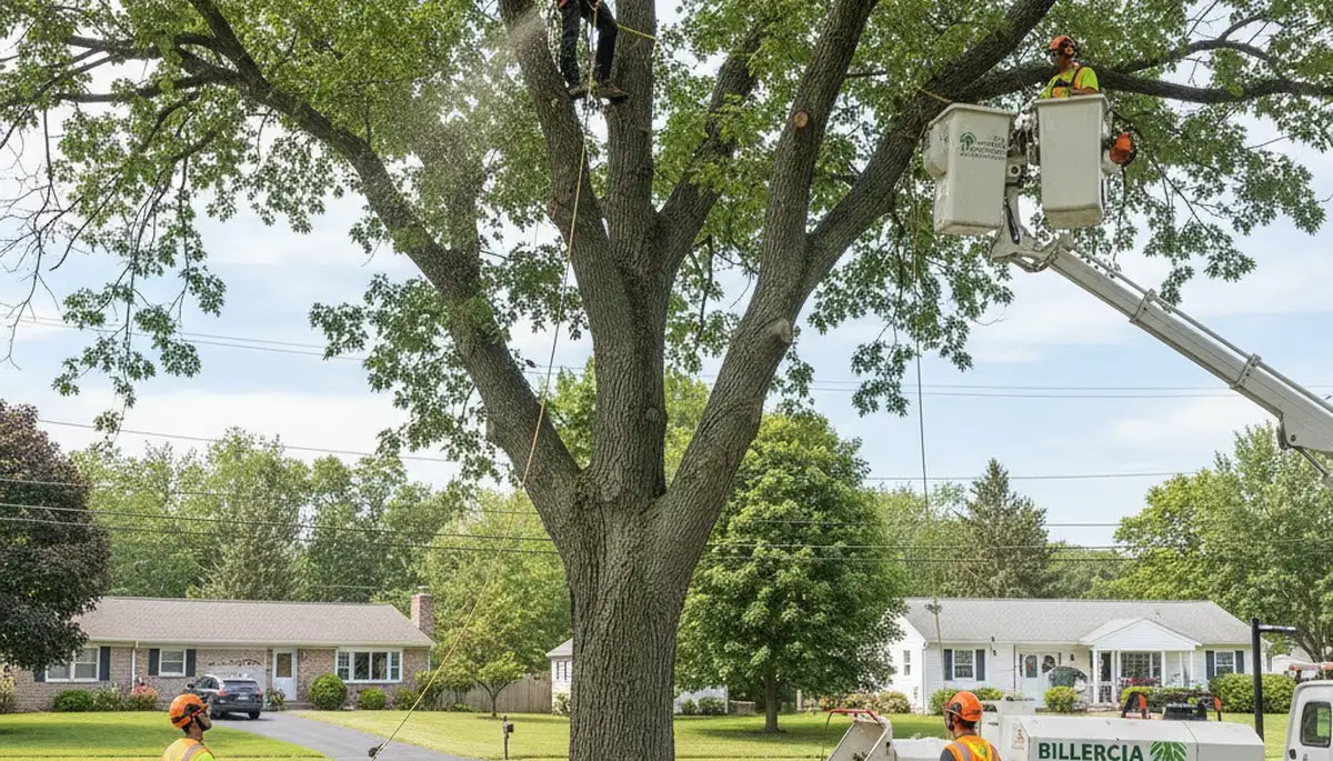 Professional tree removal service in Andover MA by certified arborists