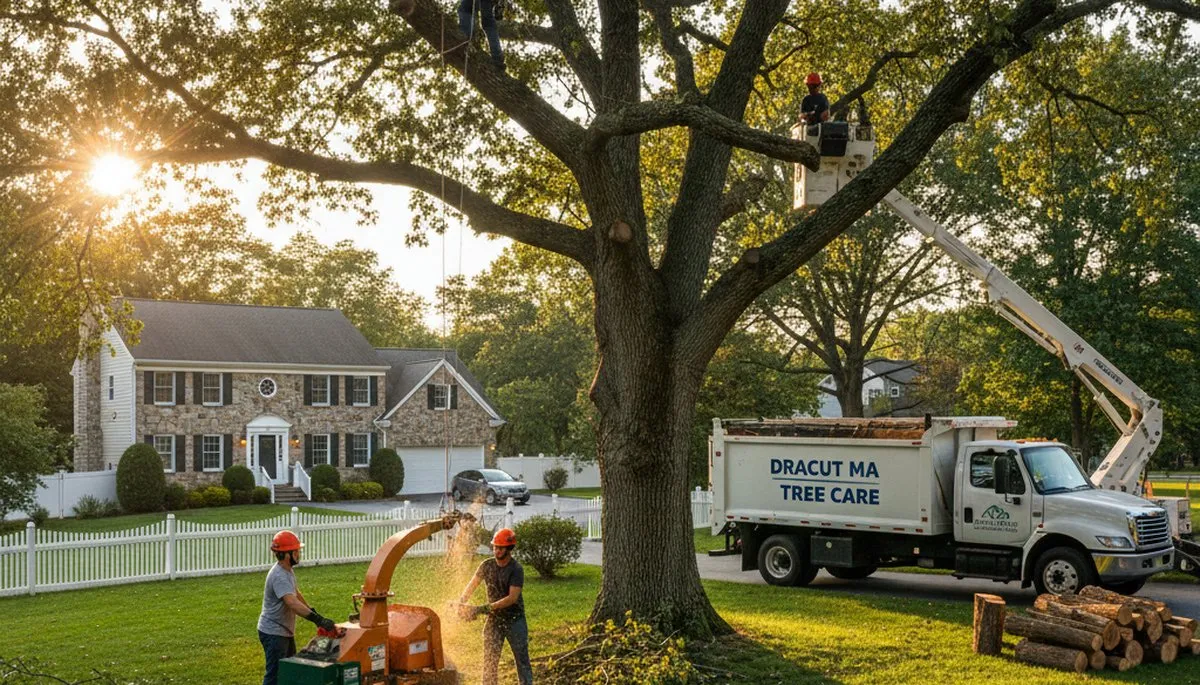 Professional tree removal service in Andover MA by certified arborists at Andover Tree Service
