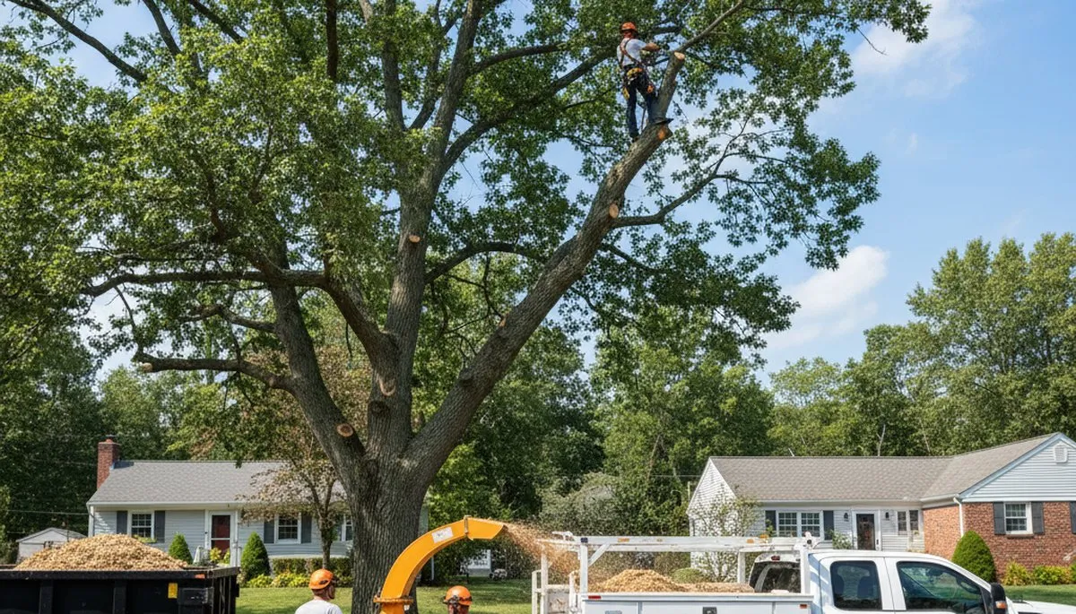 Professional tree removal service in Andover MA by certified arborists at Andover Tree Service