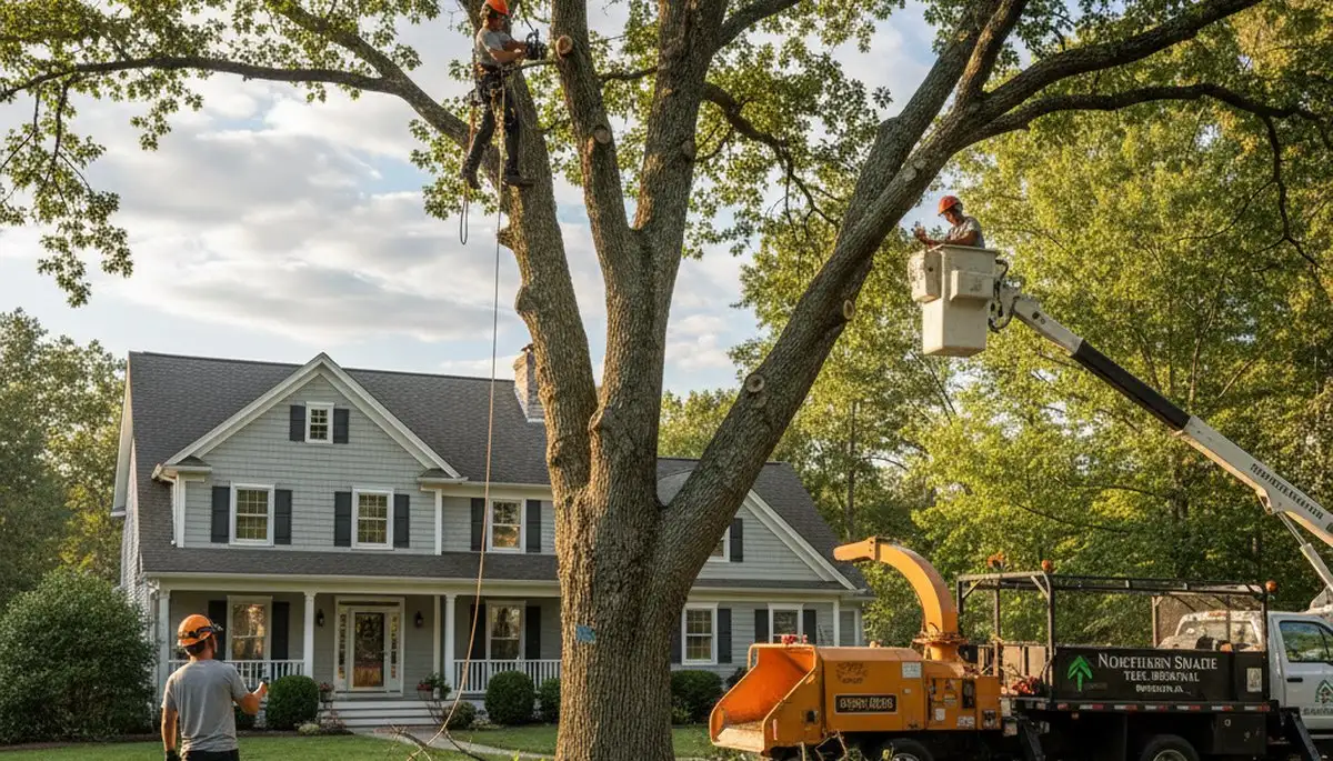 Professional tree removal service in Andover MA by certified arborists at Andover Tree Service