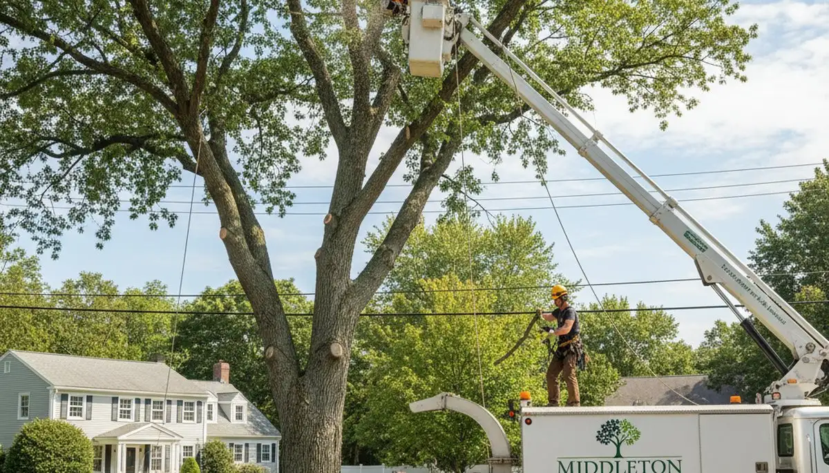 Professional tree removal service in Andover MA by certified arborists at Andover Tree Service