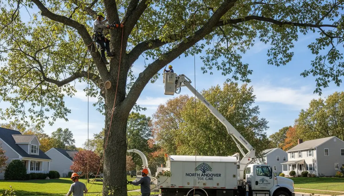 Professional tree removal service in Andover MA by certified arborists at Andover Tree Service