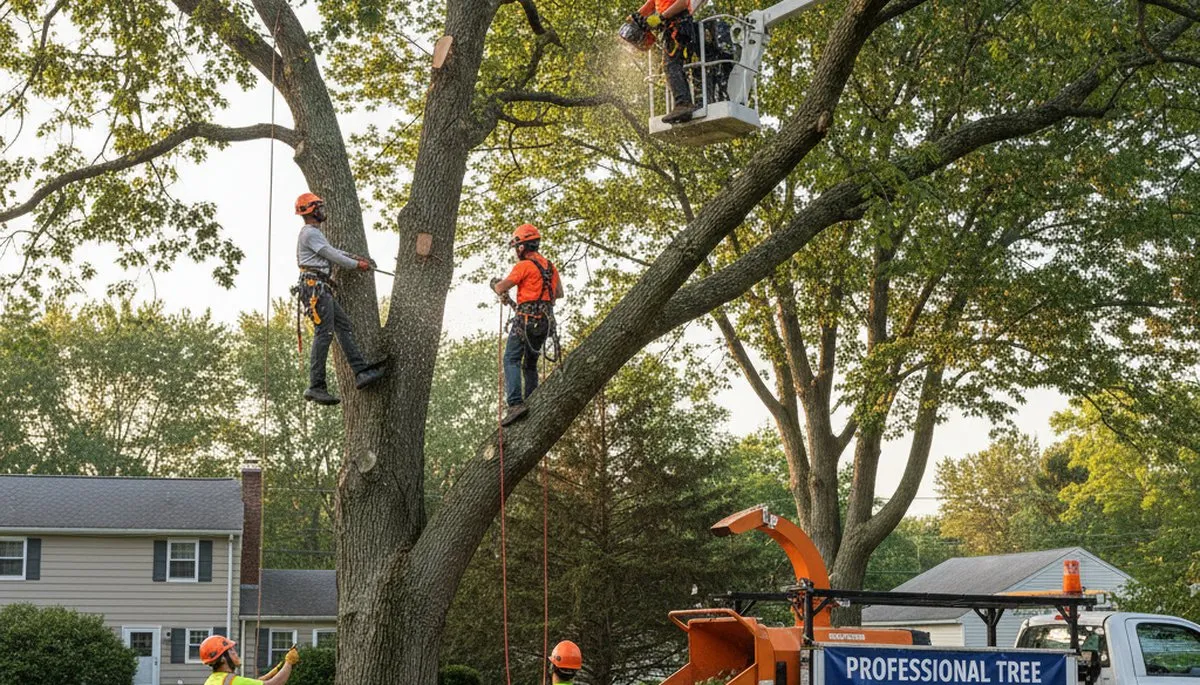 Professional tree removal service in Andover MA by certified arborists at Andover Tree Service