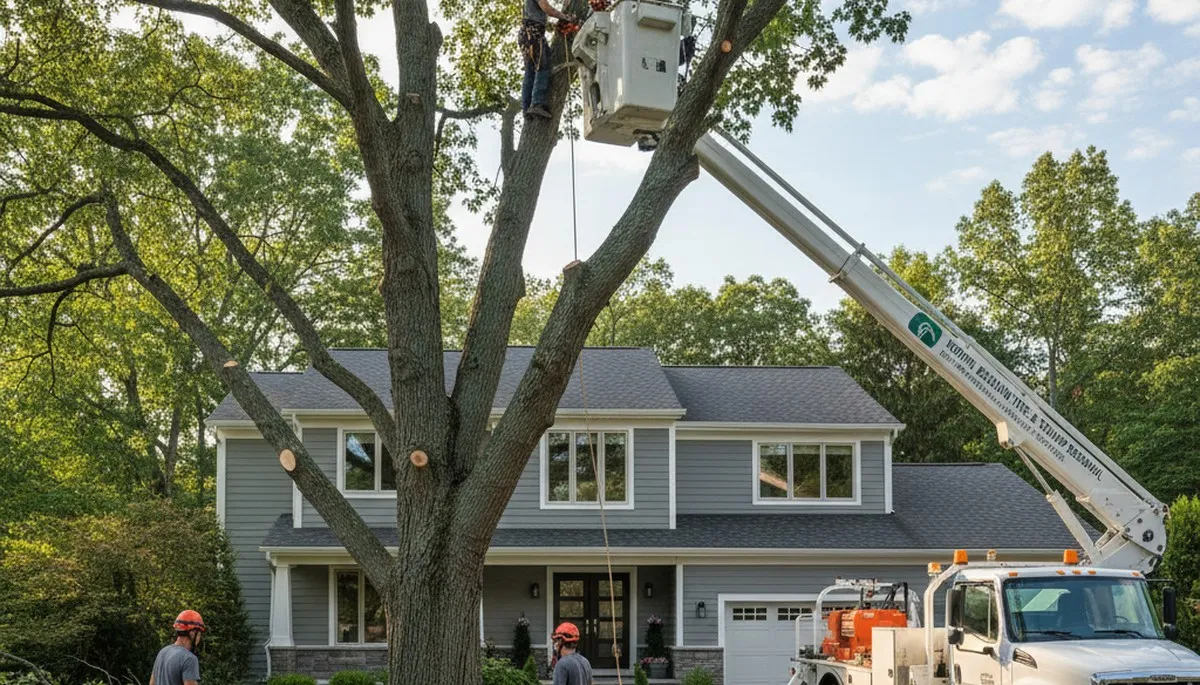 Professional tree removal service in Andover MA by certified arborists