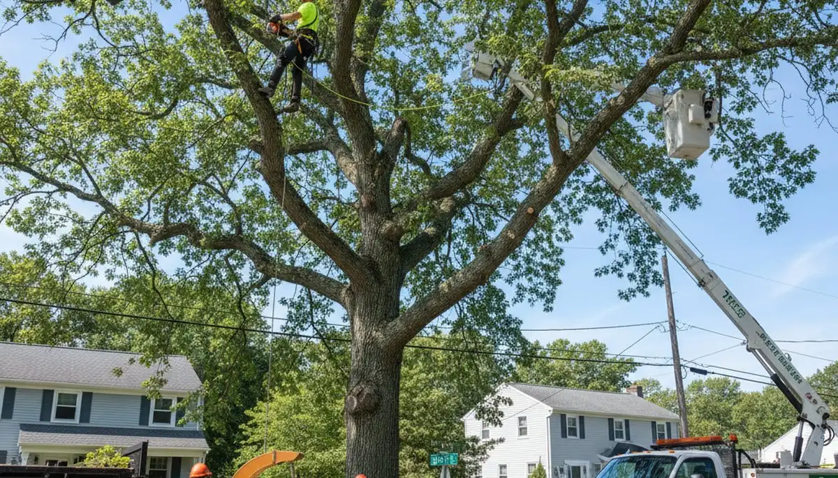 Professional tree removal service in Andover MA by local certified arborists