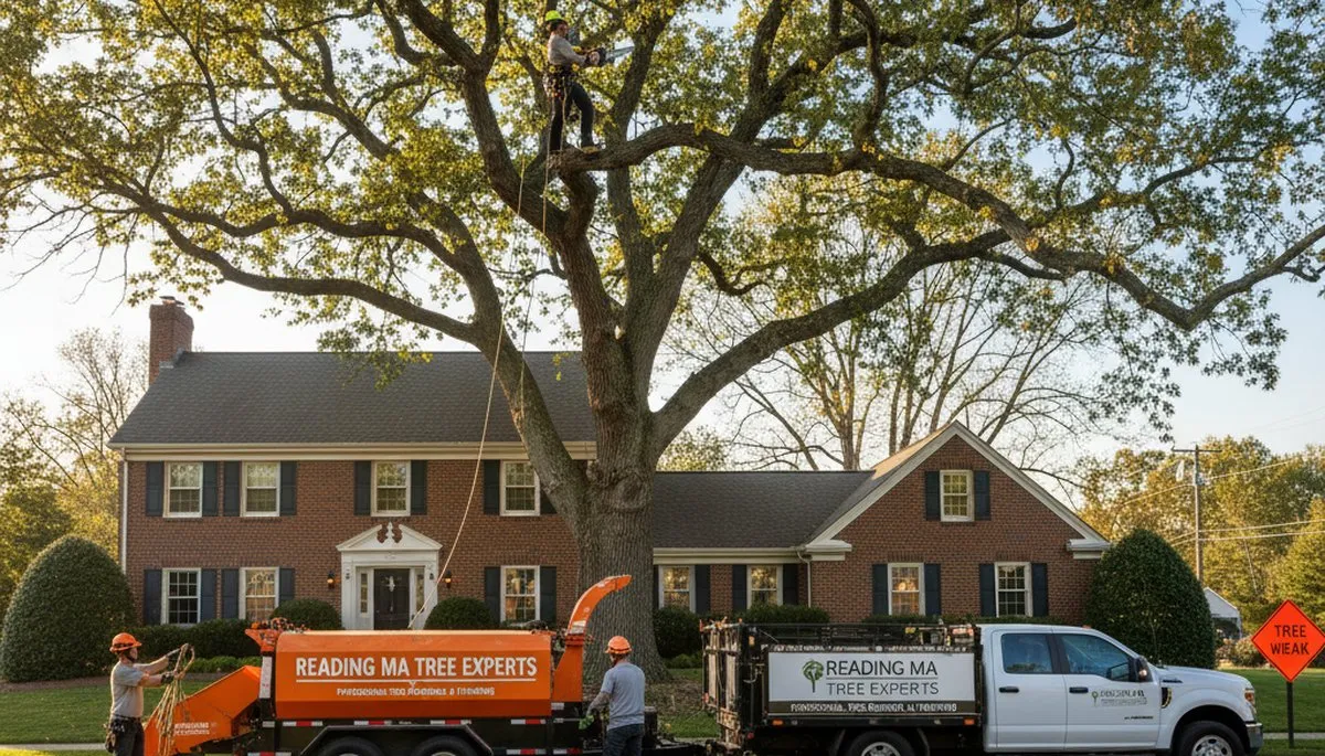 Professional tree removal service in Andover MA by certified arborists at Andover Tree Service