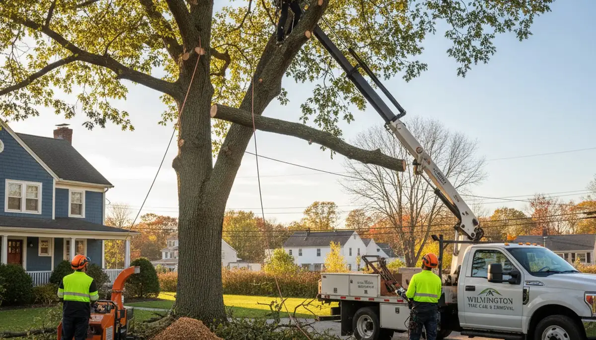 Professional tree removal services in Andover MA by certified arborists at Andover Tree Service
